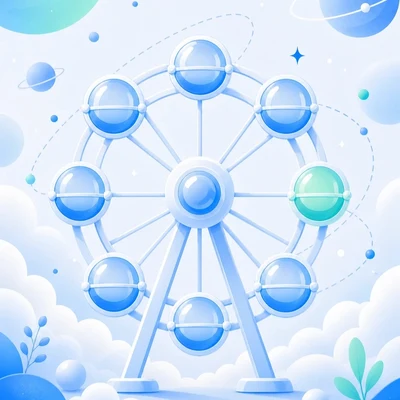 深色调的下载箭头图形氛围