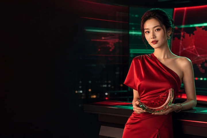 深色调抽象纹理，象征平台正版内容的沉稳底色